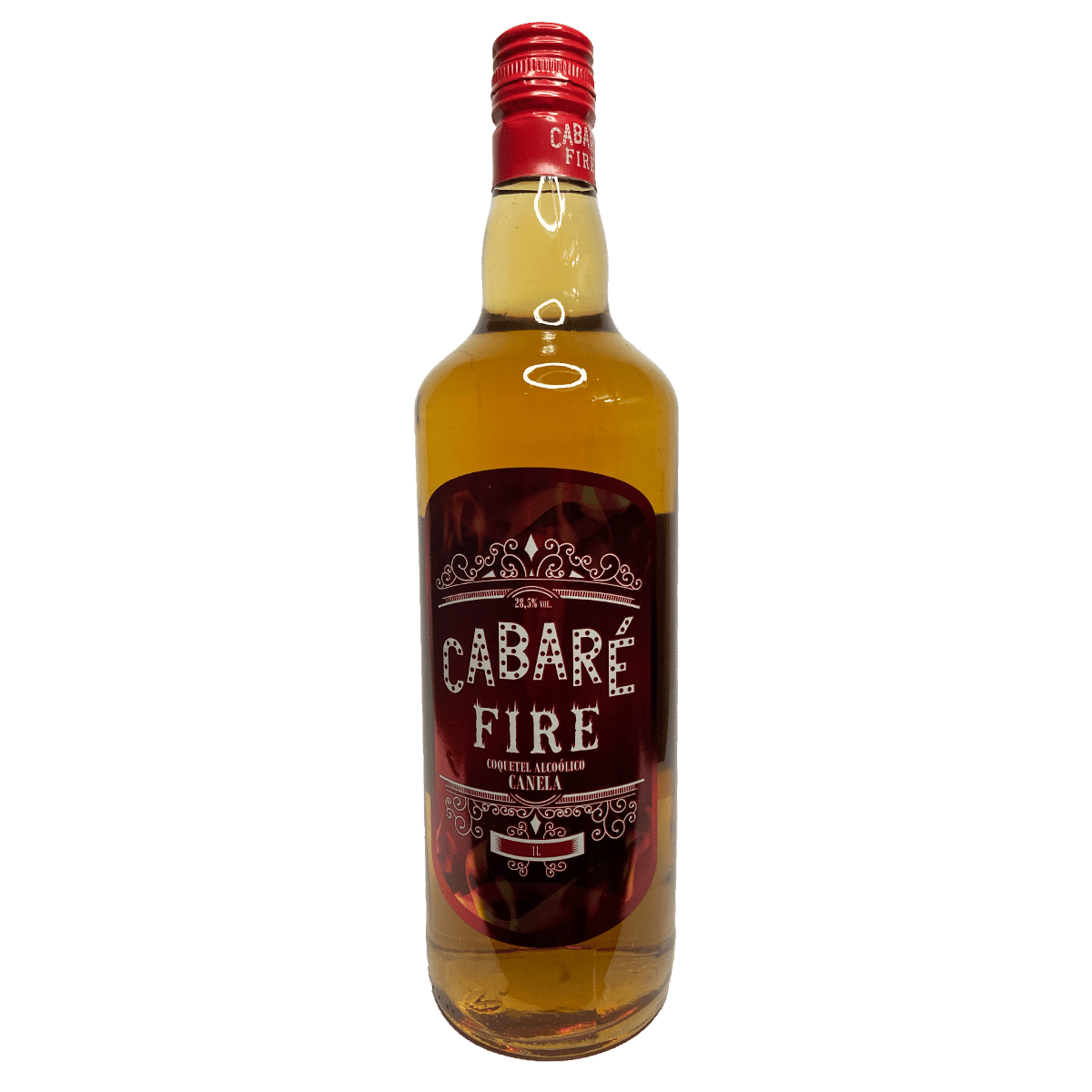 CACHACA CABARE FIRE 1 LITRO
