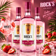 Gin Rocks Strawberry 1L