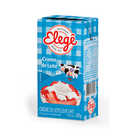 CREME DE LEITE ELEGE 200GR
