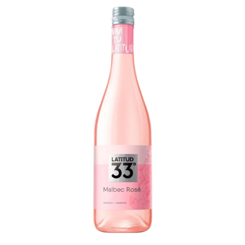 VINHO LATITUD 33 ROSE 750 ML