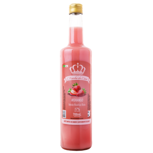 CACHACA RAINHA DA CANA MORANGO 700 ML