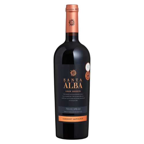 VINHO SANTA ALBA GRAN RESERVA CAB SAUVIG 750ML