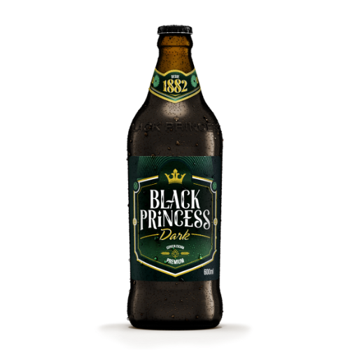CERVEJA BLACK PRINCESS DARK 600 ML