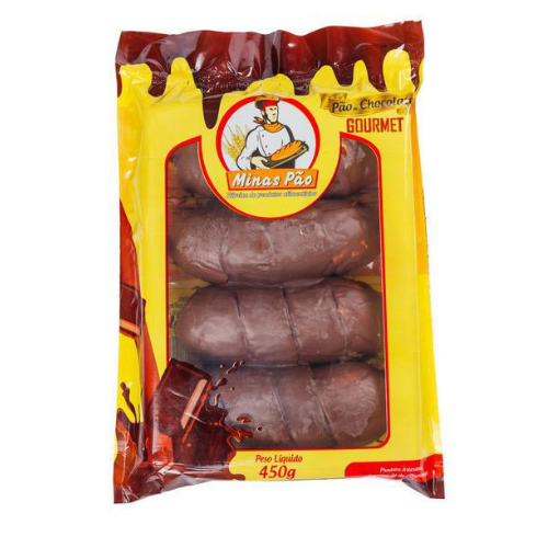 PAO DE ALHO MINAS PAO CHOCOLATE 50GR