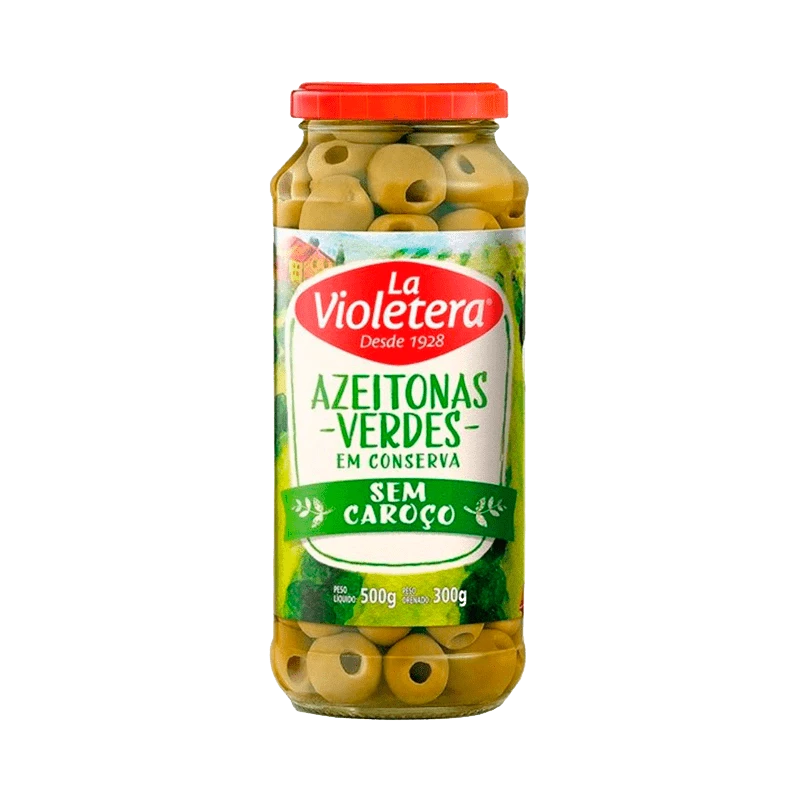 AZEITONA VERDES S/CAROCO LA VIOLETERA 300G