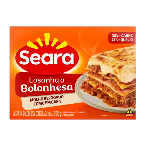 LASANHA BOLONHESA SEARA 350G