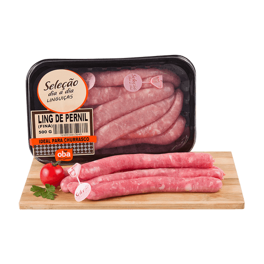 LINGUICA SUINA FRESCA SILVA 500G