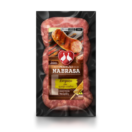 LINGUICA CHURRASCO NA BRASA ALHO E ERVAS FINAS 600GR