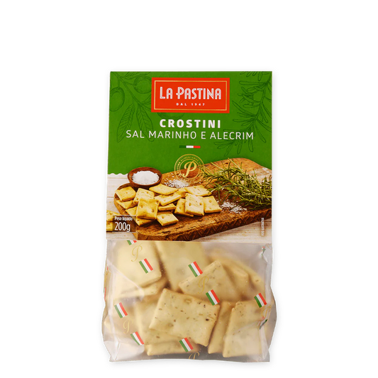 CROSTINI IT LA PASTINA SAL MARINHO E ALECRIM 200G