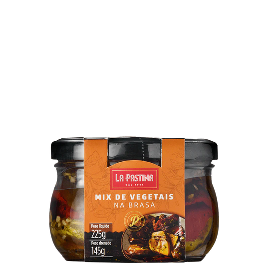 MIX DE VEGETAIS NA BRASA LA PASTINA 225G