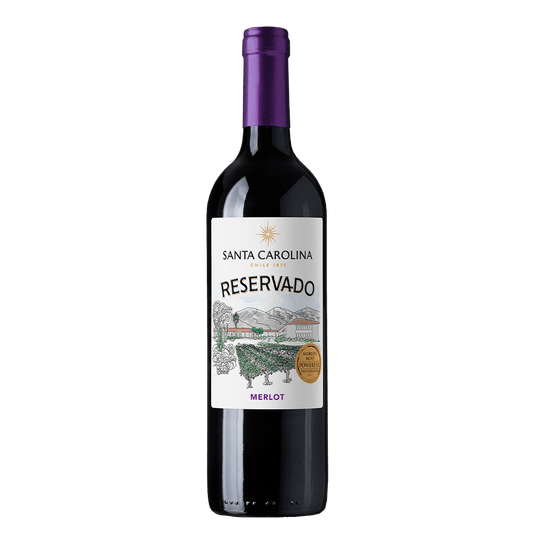 VINHO SANTA CAROLINA MERLOT 750 ML