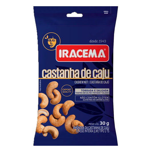 CASTANHA DE CAJU  IRACEMA 30GR