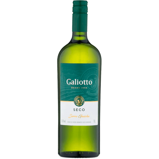 VINHO GALIOTTO BRANCO SECO 1 LITRO
