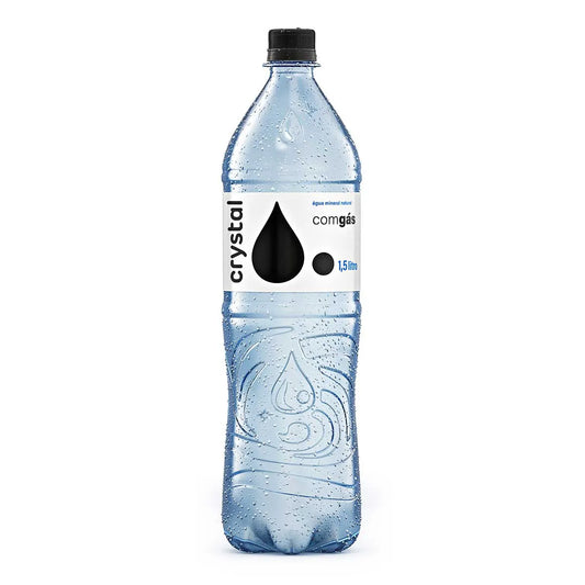 AGUA CRYSTAL C/ GAS 1,5LT