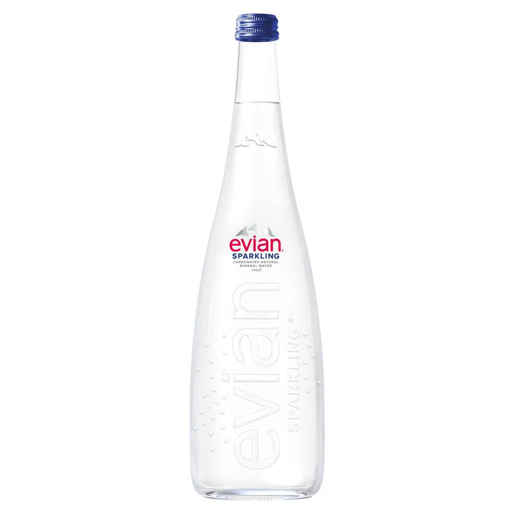 AGUA EVIAN SPARKLING 750ML