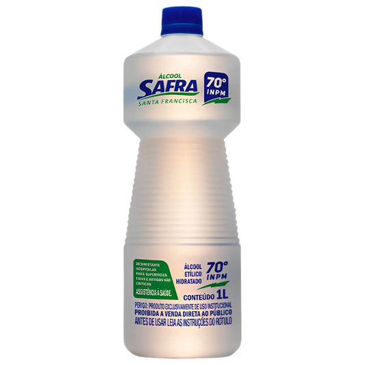ALCOOL SAFRA LIQUIDO 1 LITRO