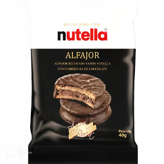 ALFAJOR RECHEADO C NUTELLA 40G