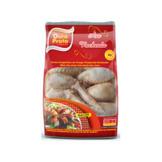 ASA RECHEADA OURO PRATA BACON (KG)