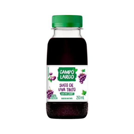 SUCO CAMPO LARGO DE UVA INTEGRAL 250ML