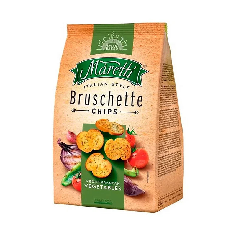 BRUSCHETTE CHIPS VEGETABLES 85G