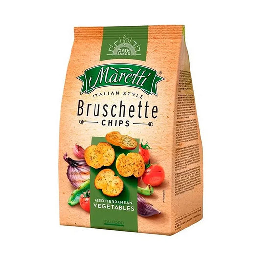 BRUSCHETTE CHIPS VEGETABLES 85G