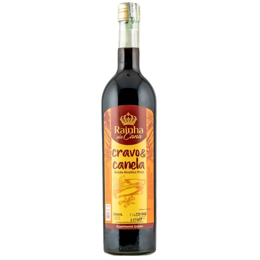 CACHACA RAINHA DA CANA CRAVO E CANELA 700 ML