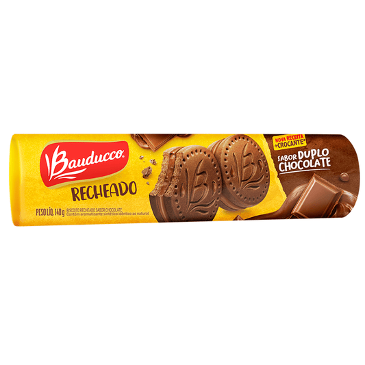 BISCOITO BAUDUCCO RECHEADO BAUDUCCO 140G