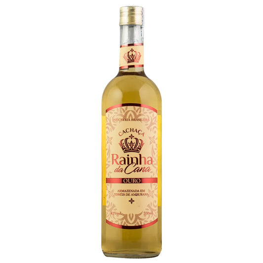 CACHACA RAINHA DA CANA OURO 700ML