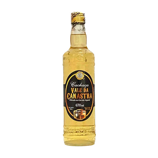 CACHACA VALE DA CANASTRA  OURO 670 ML