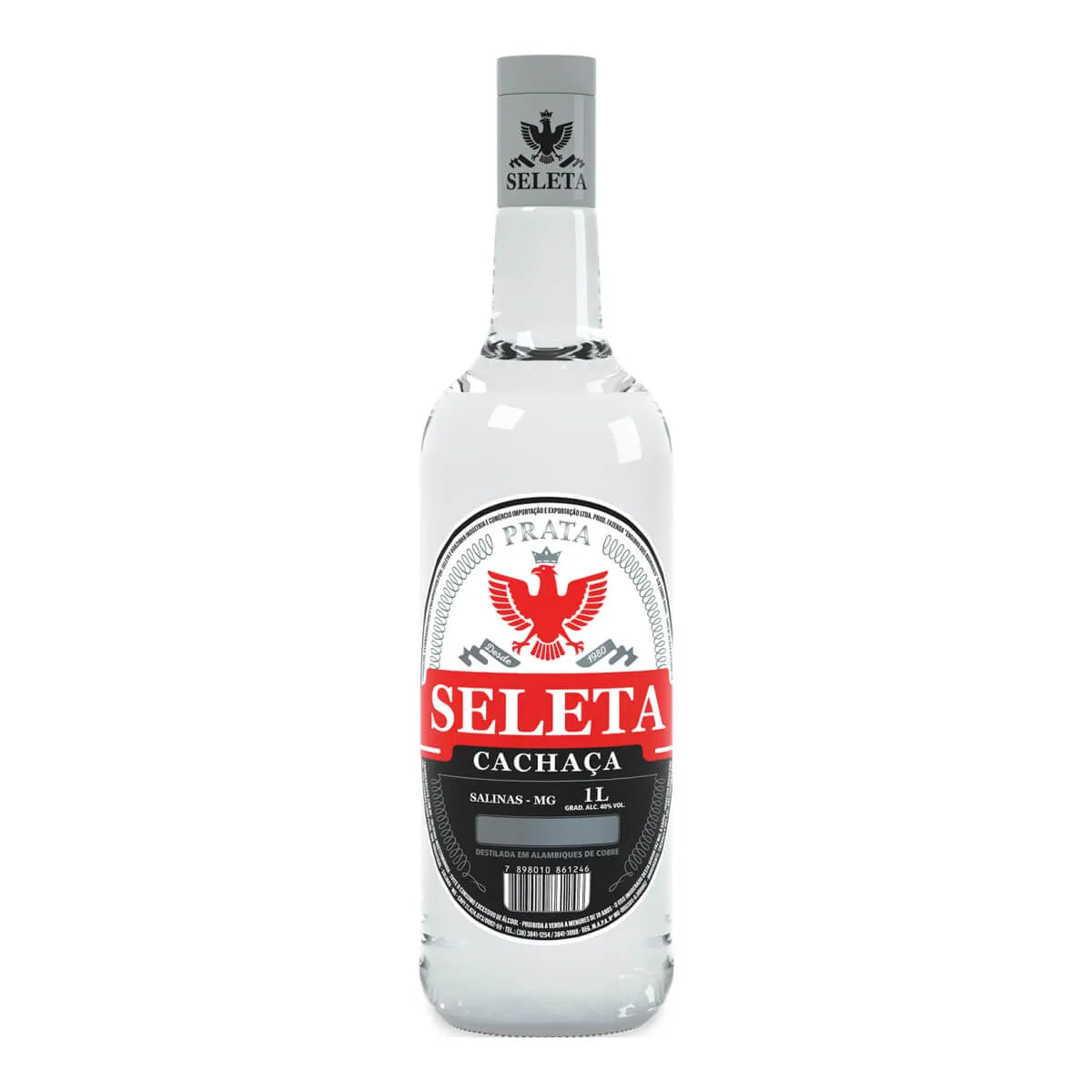 CACHACA SELETA PRATA 1 LITRO