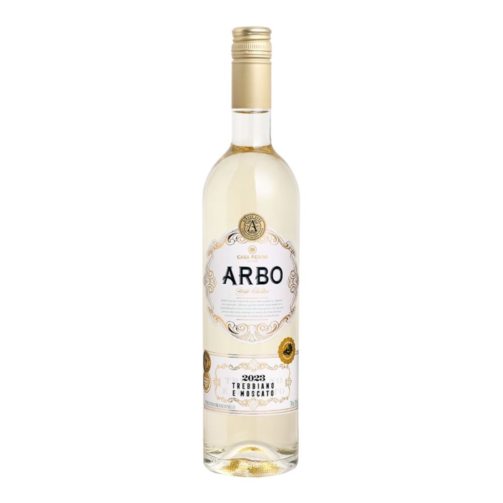 VINHO CASA PERINI ARBO MOSCATO E TREBBIANO 750 ML