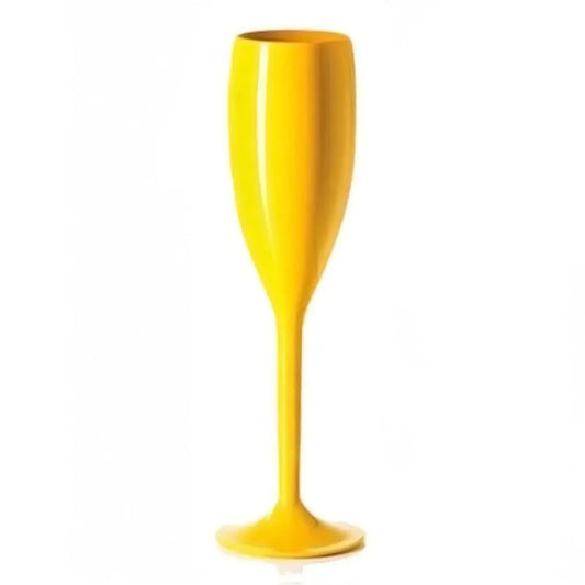 TACA CHAMPANHE AMARELA 160ML
