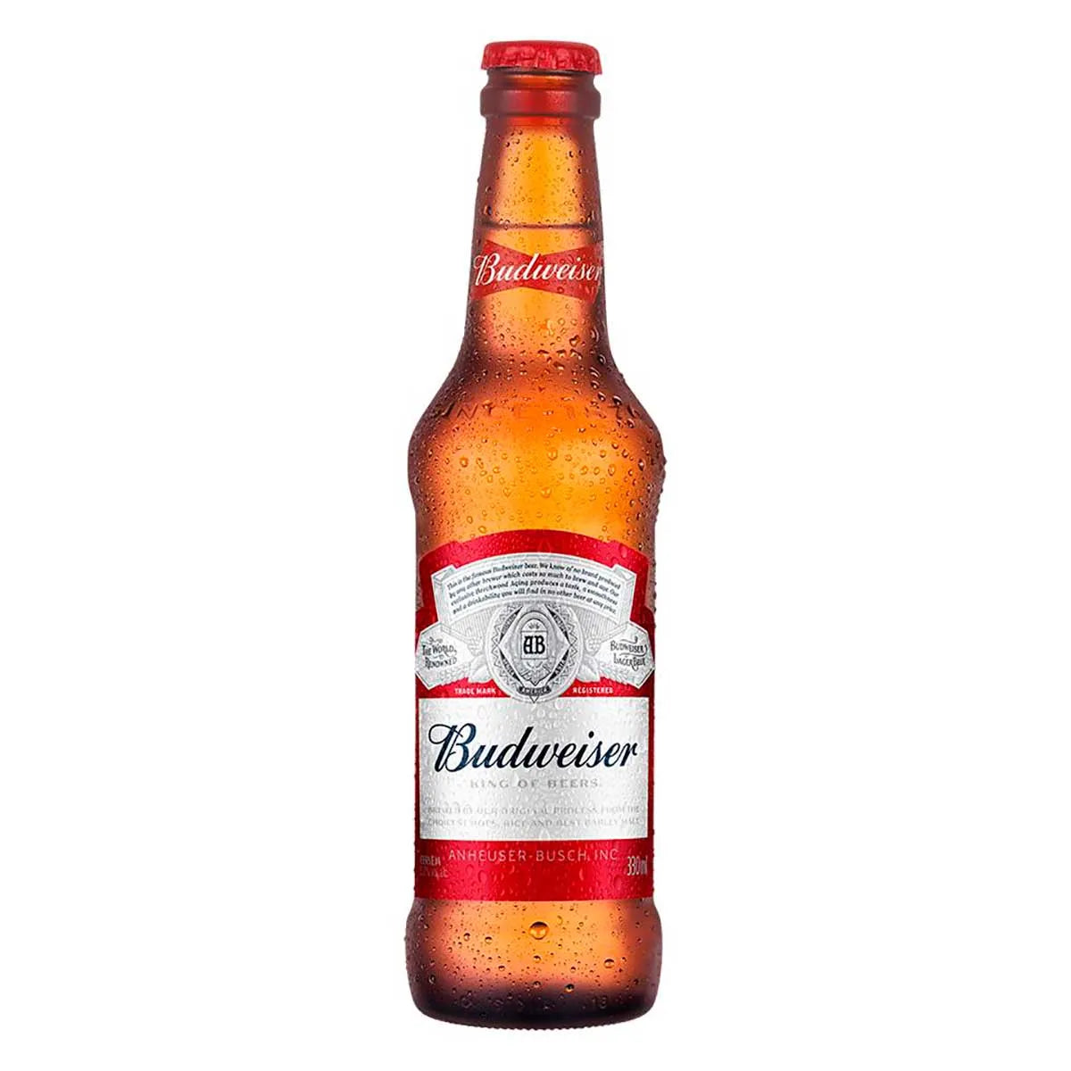CERVEJA BUDWEISER LN 330 ML