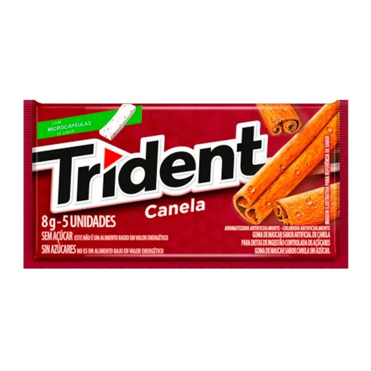 CHICLETE TRIDENT CANELA