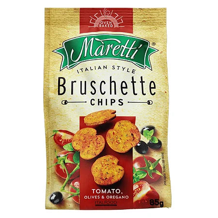BRUSCHETTE CHIPS DE TOMATO 85G