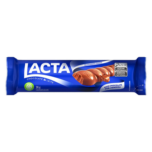 CHOCOLATE LACTA CHOC AO LEITE 34G