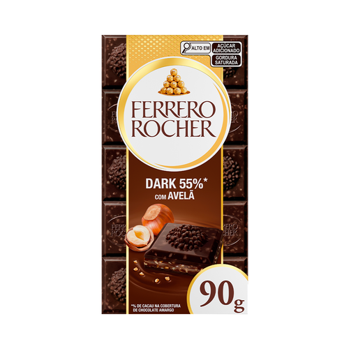 BOMBOM FERRERO DARK 55%M 90G