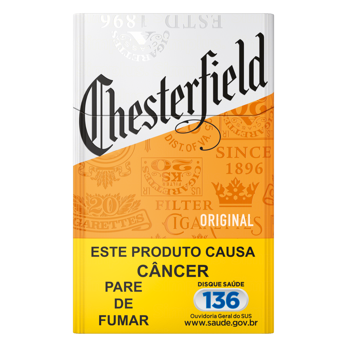 CIGARRO CHESTERFIELD ORIGINAL LABEL