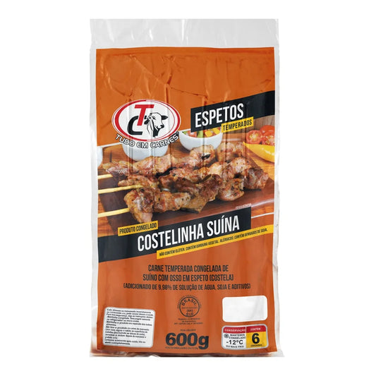 ESPETO COSTELINHA SUINA 600G