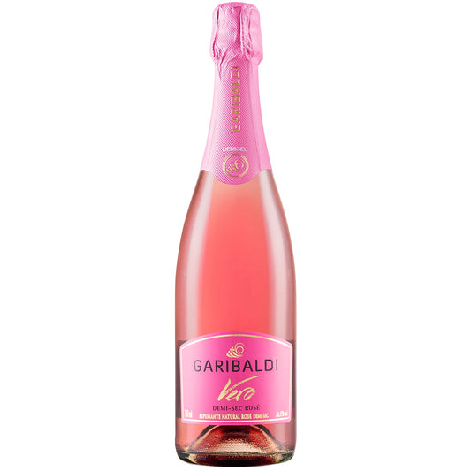 ESPUMANTE GARIBALDI VERO DEMI SEC ROSE 750 ML