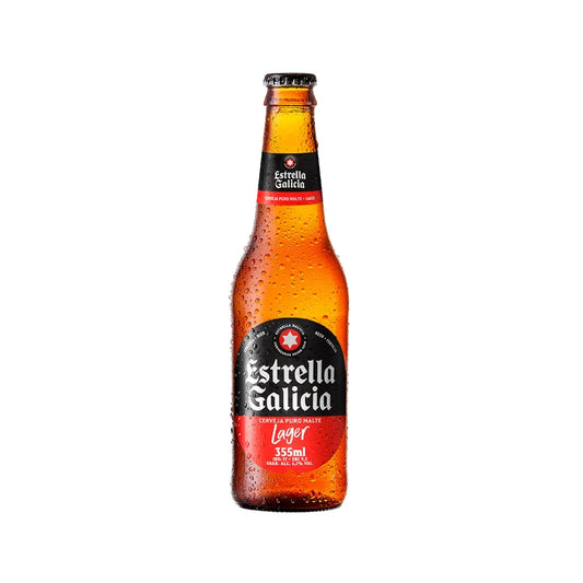 CERVEJA ESTRELLA GALICIA LN 355ML