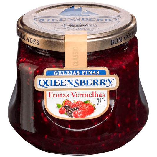 GELEIA QUEENSBERRY FRUTAS VERMELHAS 320G