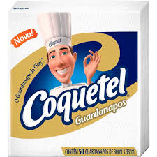 GUARDANAPO COQUETEL 30CMX33CM
