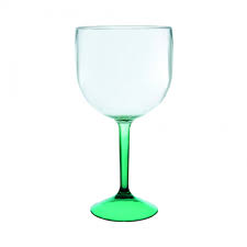 TACA DE GIN VERDE CLARO 580ML BICOLOR