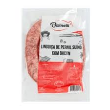 LINGUICA CASEIRA COM BACON FP SUINO PCT