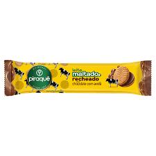 BISCOITO PIRAQUE LEITE MALTADO RECH C/ AVELA