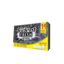 CHICLETE TRIDENT INTENSE 25.2G