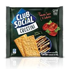 BISCOITO CLUBE SOCIAL CROSTINI TOMATE SECO 80G