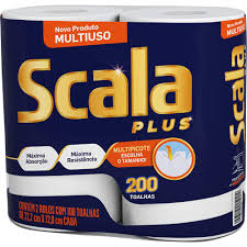 PAPEL TOALHA SCALA PLUS C/2 ROLOS