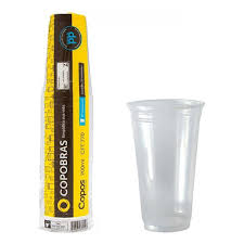 KIT COPO DESCARTAVEL COPOBRAS 700ML C/ 5UN